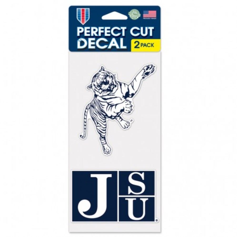 Jackson State University Tigers - Set of Two 4x4 Die Cut Decals at ...