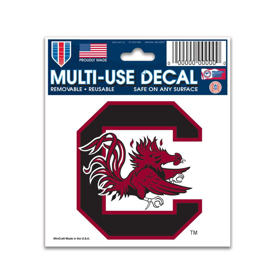 Uofsc Sticker University Of South Carolina Gamecocks - 3x4 Ultra Decal at Sticker Shoppe