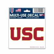 University Of Southern California USC Trojans - 3x4 Ultra Decal