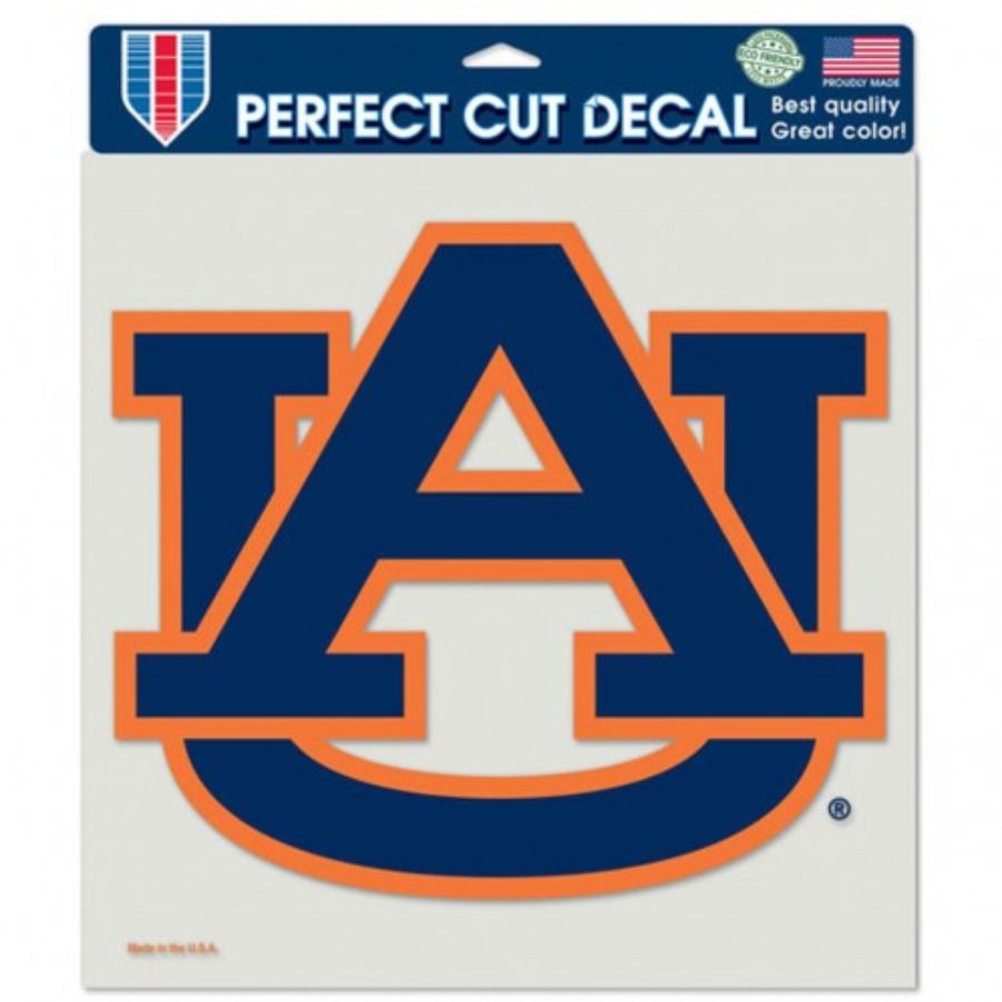 Auburn University Tigers 8x8 Full Color Die Cut Decal at Sticker Shoppe