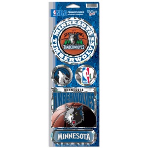 Minnesota Timberwolves - Prismatic Decal Set