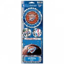 Oklahoma City Thunder - Prismatic Decal Set