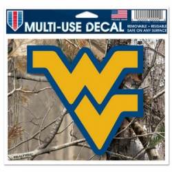 West Virginia University Mountaineers Camo - 5x6 Ultra Decal