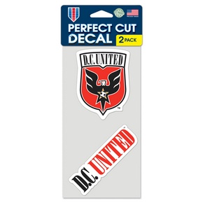 Washington D.C. United - Set of Two 4x4 Die Cut Decals