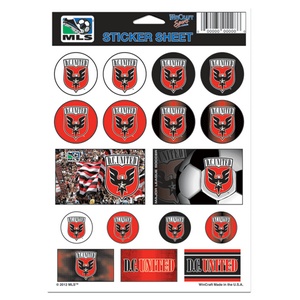 Washington D.C. United - 5x7 Sticker Sheet