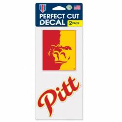 Pittsburg State University Gorillas - Set of Two 4x4 Die Cut Decals`