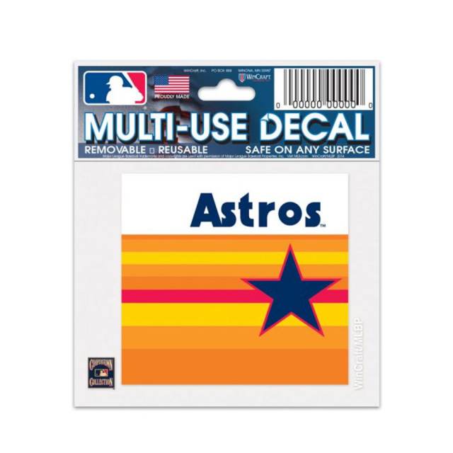 Houston Astros Retro - 3x4 Ultra Decal