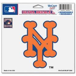New York Mets Retro - 5x6 Inside Window Static Cling