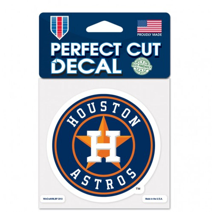 Houston Astros - 4x4 Die Cut Decal