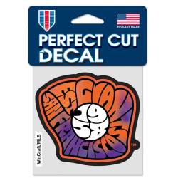 San Francisco Giants City Connect Logo - 4x4 Die Cut Decal