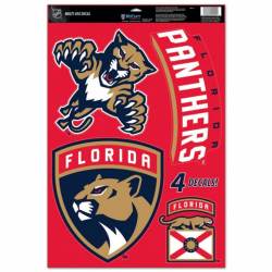 Florida Panthers - Set of 4 Ultra Decals
