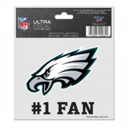 Philadelphia Eagles #1 Fan - 3x4 Ultra Decal