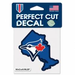 Toronto Blue Jays Home Province Ontario - 4x4 Die Cut Decal