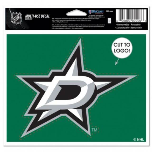 Dallas Stars - 4.5x5.75 Die Cut Multi Use Ultra Decal