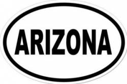 ARIZONA - Oval Sticker