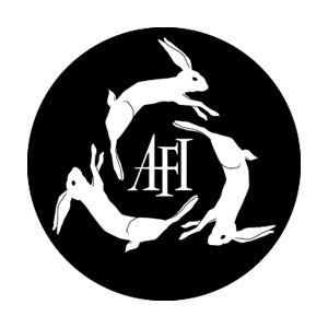 AFI White Bunnies - Button