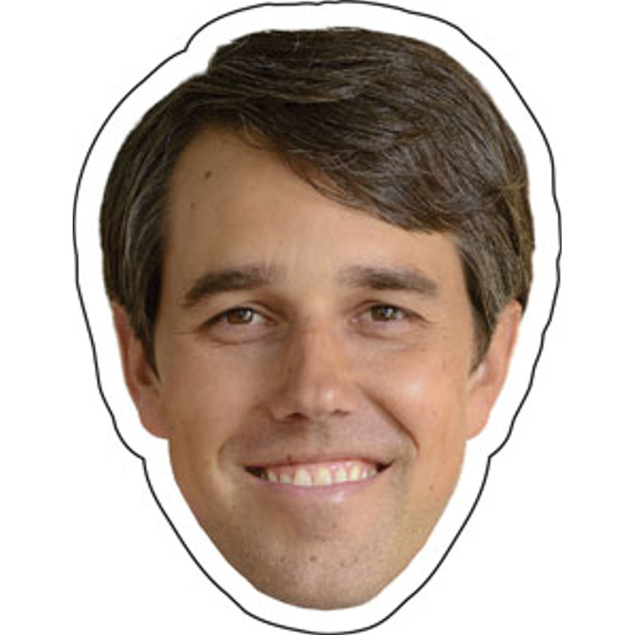 Beto O’Rourke Portrait Face 2020 - Bumper Sticker at Sticker Shoppe