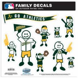 Oakland A's - 11x11 Large Family Decal Set