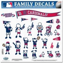 St Louis Cardinals StL Round Precision Cut Decal / Sticker