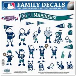 Seattle Mariners - 11x11 Large Family Decal Set