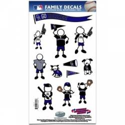 Colorado Rockies - 6x11 Medium Family Decal Set