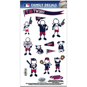 Minnesota Twins - 6x11 Medium Family Decal Set