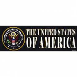 The United States of America - Bumper Sticker