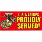 U.S. Marines Veteran - Embroidered Iron-On Patch