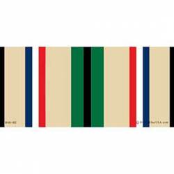Desert Storm War Service Ribbon - Bumper Sticker