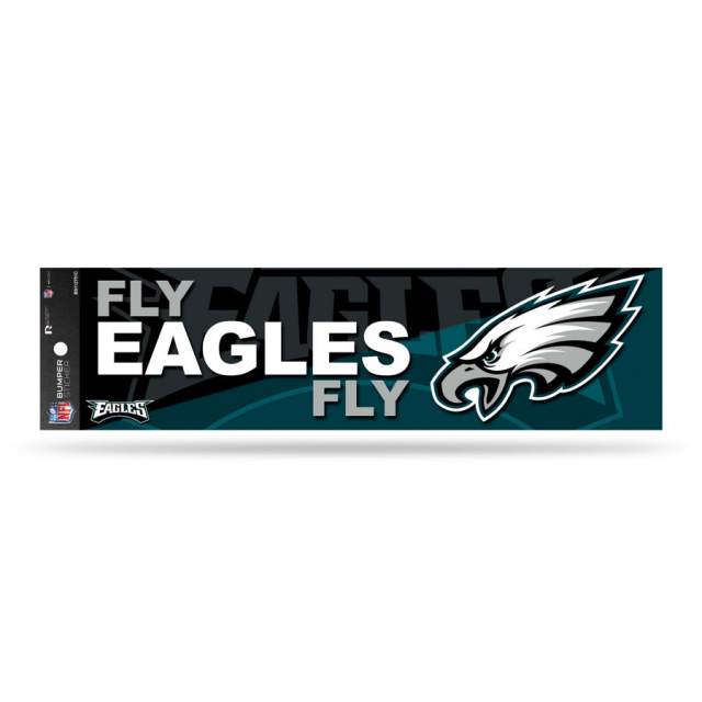 Philadelphia Eagles Fly Eagles Fly Slogan - Bumper Sticker at