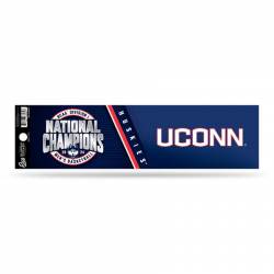 Connecticut UCONN Huskies 2024 Men's Basketball National Champions - Bumper Sticker