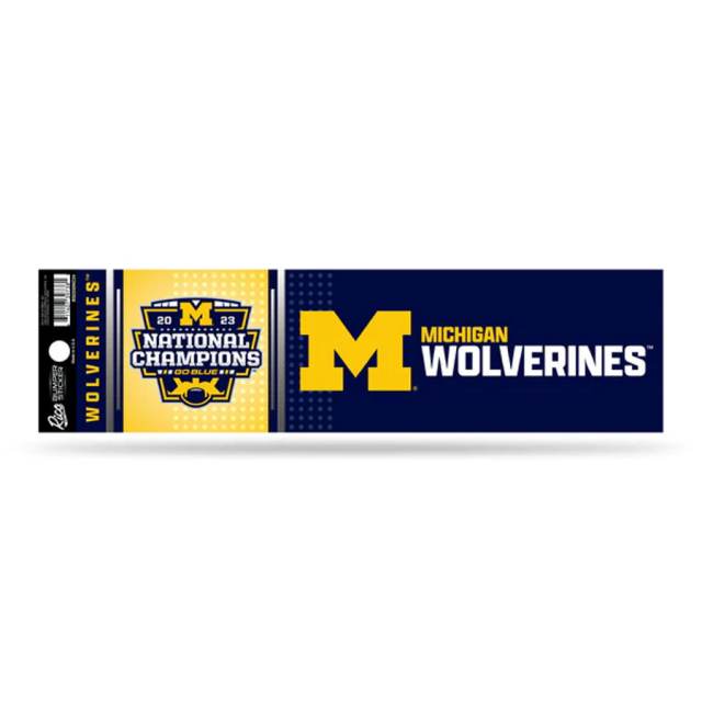 Michigan Wolverines 8x8 Inch White Die-Cut Vinyl Decal - Officially Licensed Car Window Sticker - View #9