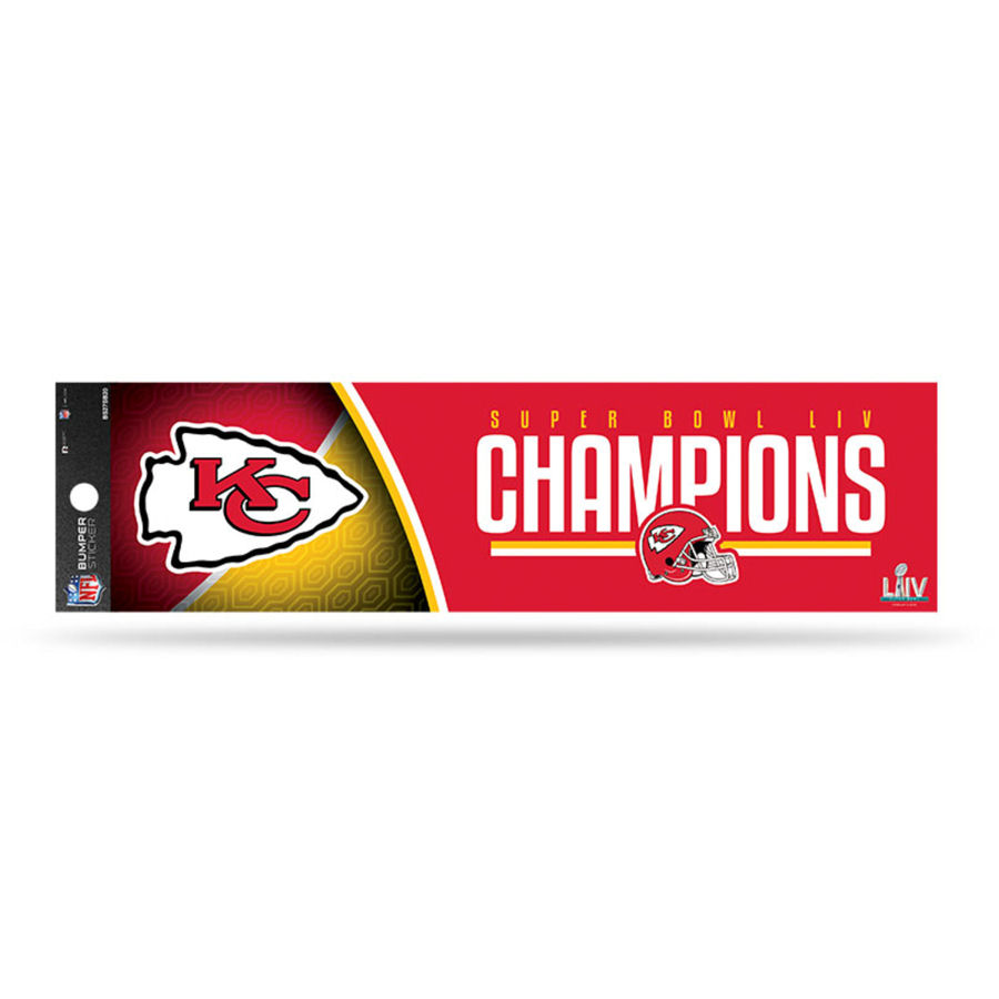 Kansas City Chiefs 2020 Super Bowl Champions - Bumper Sticker at