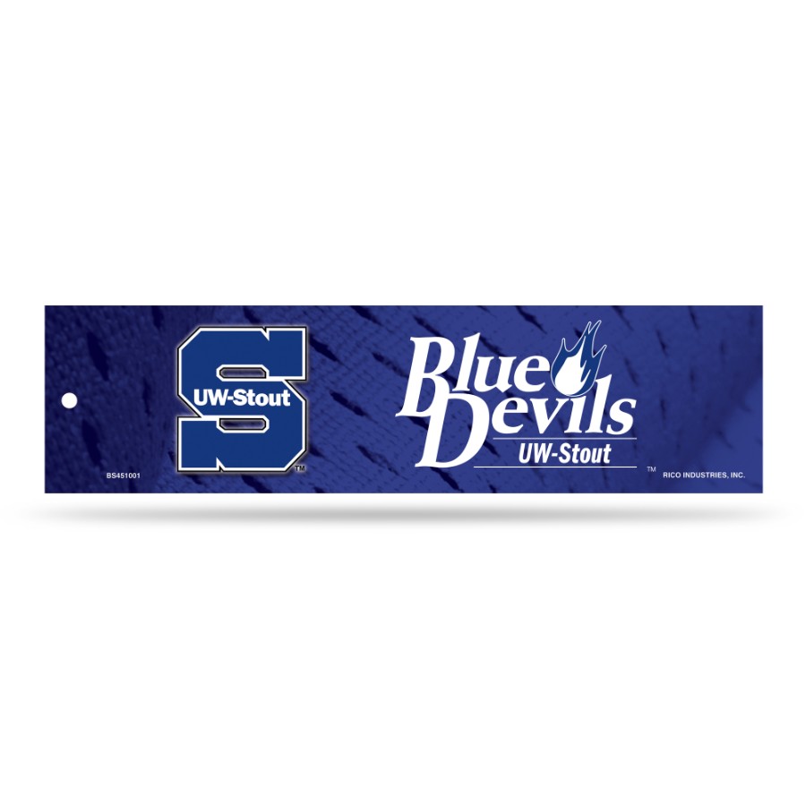 University Of Wisconsin-Stout Blue Devils - Bumper Sticker