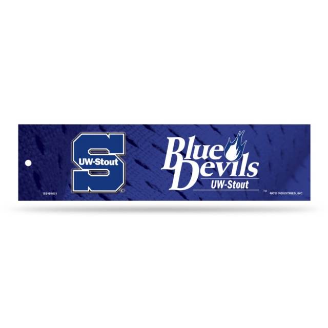 University Of Wisconsin-Stout Blue Devils - Bumper Sticker