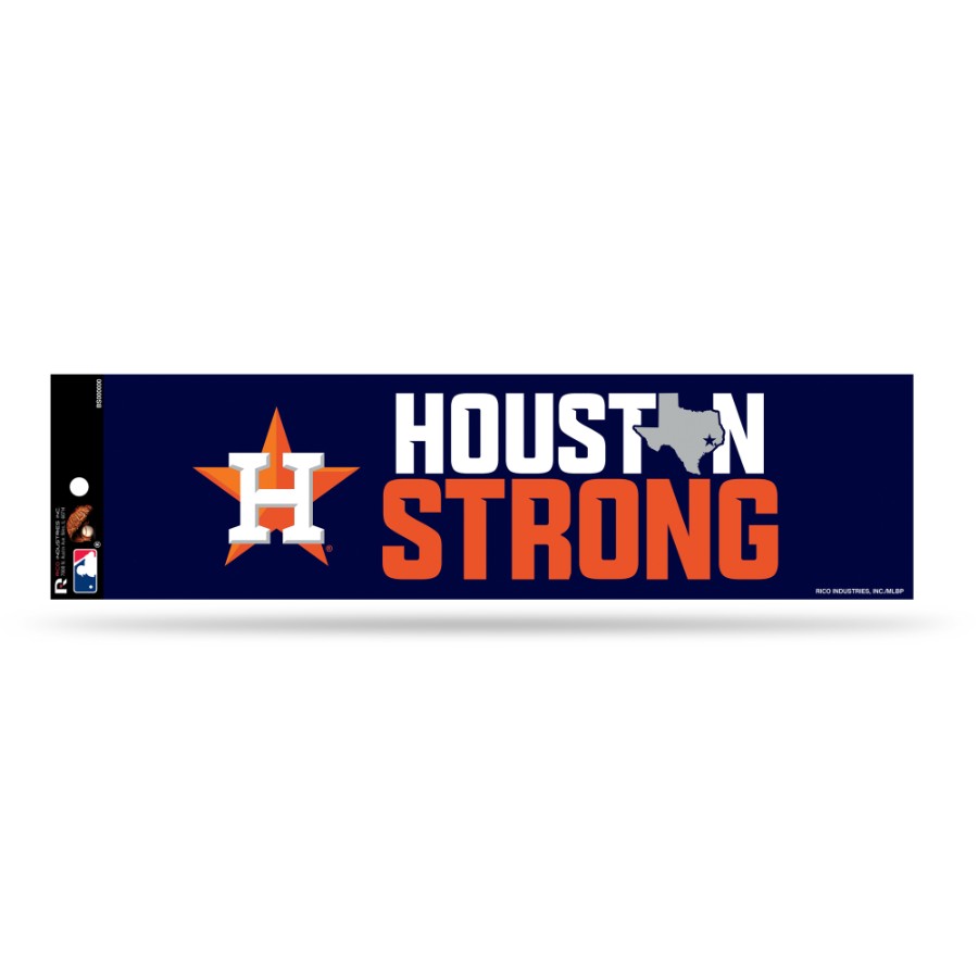Houston Astros Houston Strong Bumper Sticker at Sticker Shoppe