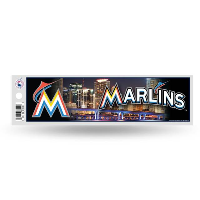 Miami Marlins Logo - Bumper Sticker