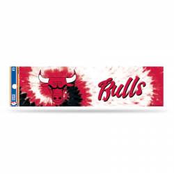 Chicago Bulls Tye Die - Bumper Sticker