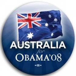 Australia for Barack Obama - Button
