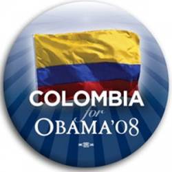 Columbia for Barack Obama - Button
