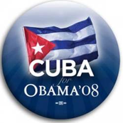Cuba for Barack Obama - Button