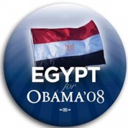 Egypt for Barack Obama - Button
