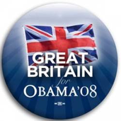 Great Britain for Barack Obama - Button