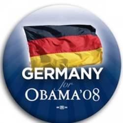 Germany for Barack Obama - Button