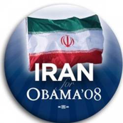 Iran for Barack Obama - Button