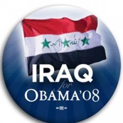 Iraq for Barack Obama - Button
