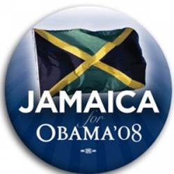 Jamaica for Barack Obama - Button