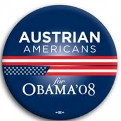 Austrian Americans for Barack Obama - Button