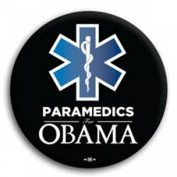 Paramedics for Obama - Button