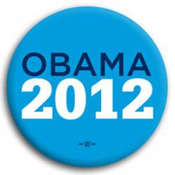 Obama 2012 Blue - Button